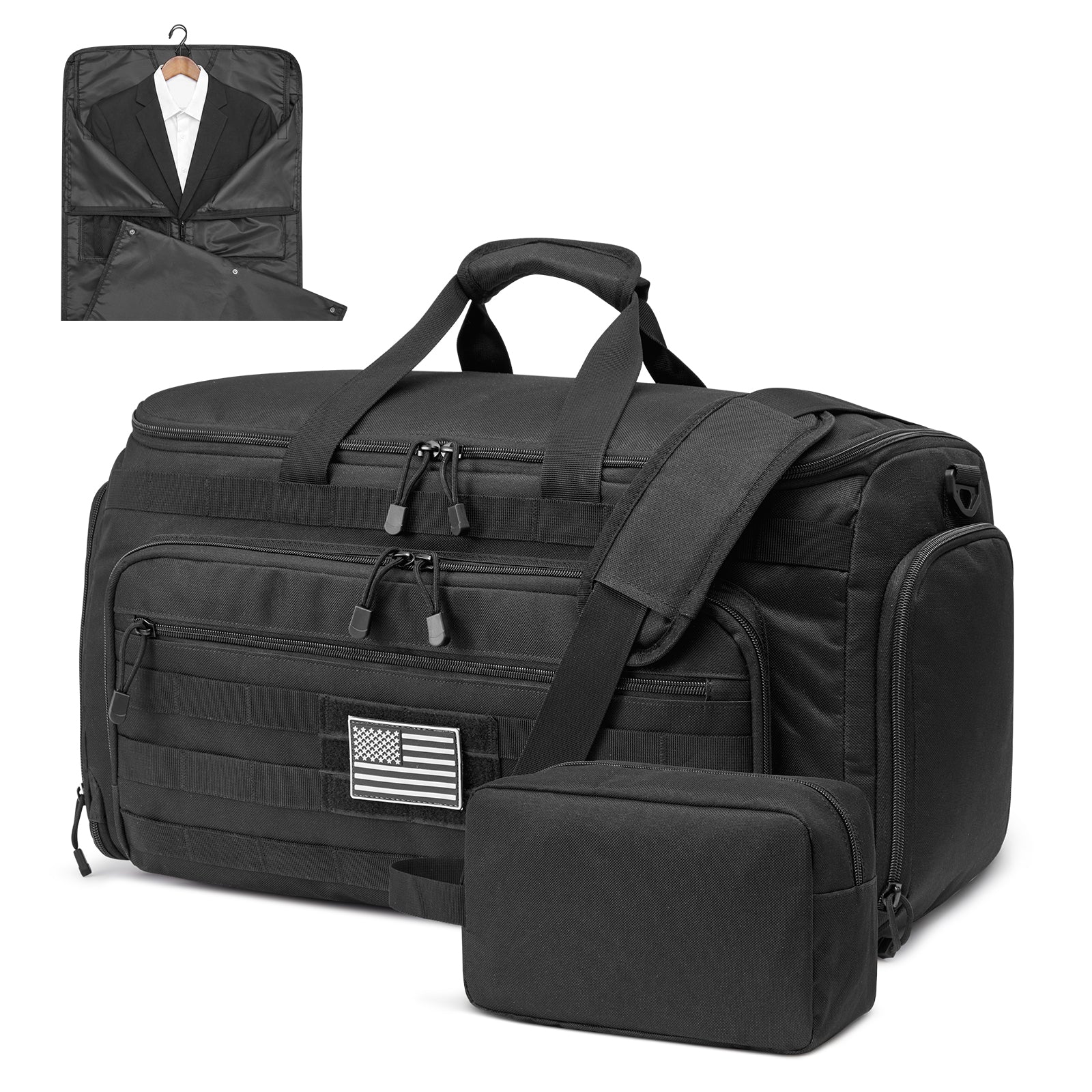 Convertible Garment Duffle 45L with Shoe Compartment