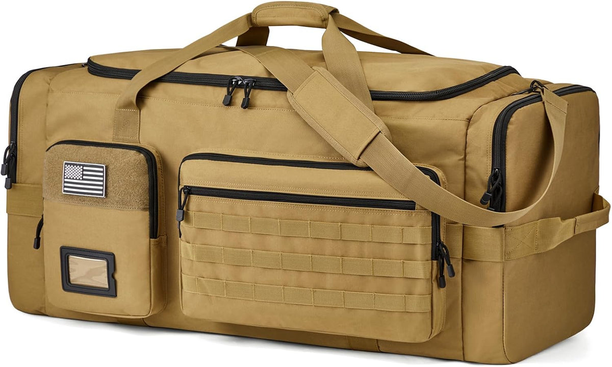 S-ZONE 130L Extra Large 3 in 1 Duffle Bag for Travel Gym Sport Backpack
