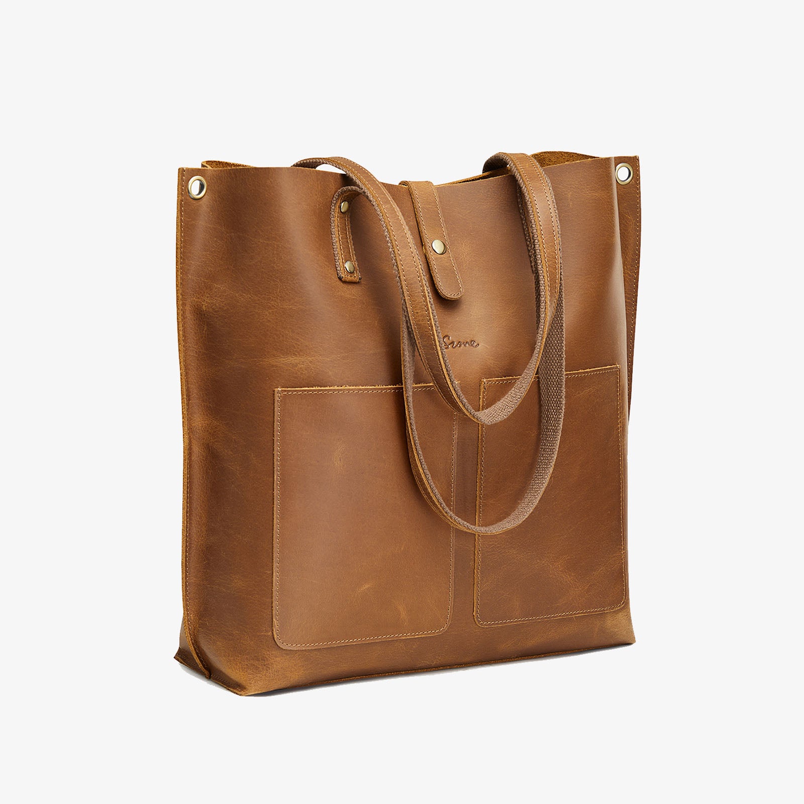 Women's Work Tote Bag with Front Pocket