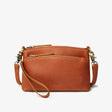 •ZEN• color-blocked leather mini crossbody/handbag