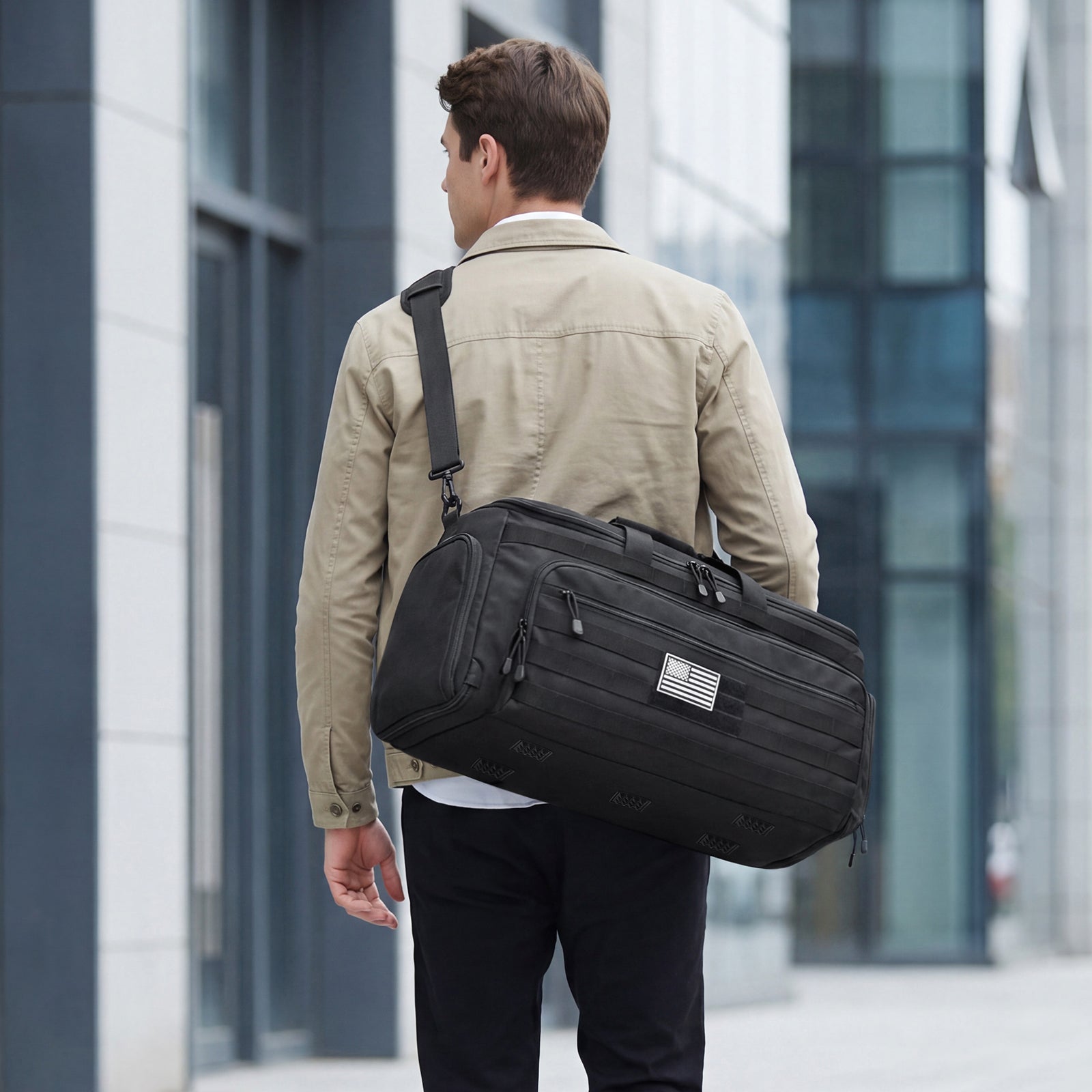 Convertible Garment Duffle 45L with Shoe Compartment