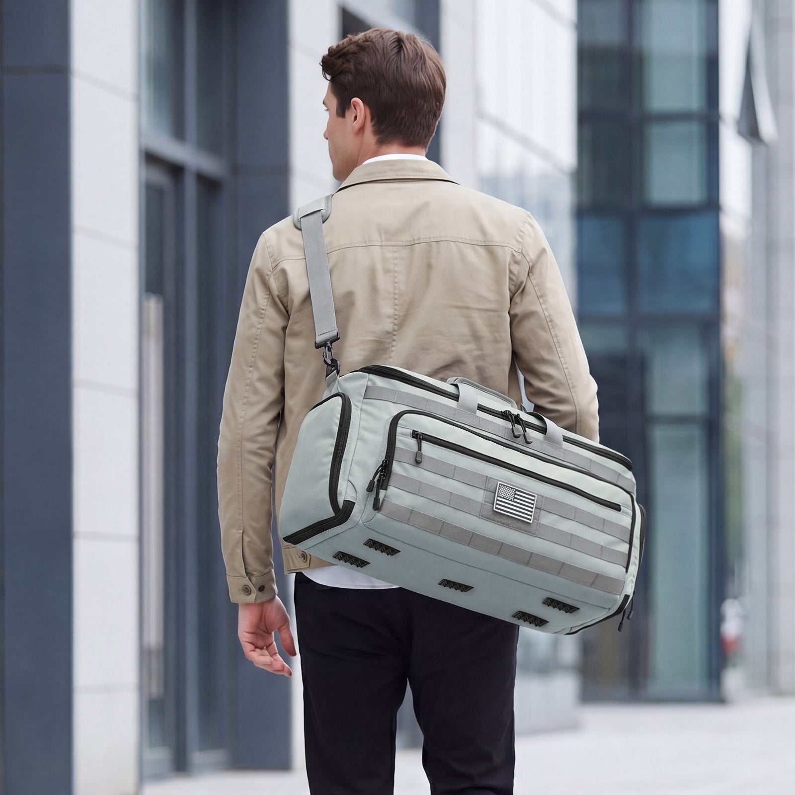 Convertible Garment Duffle 45L with Shoe Compartment