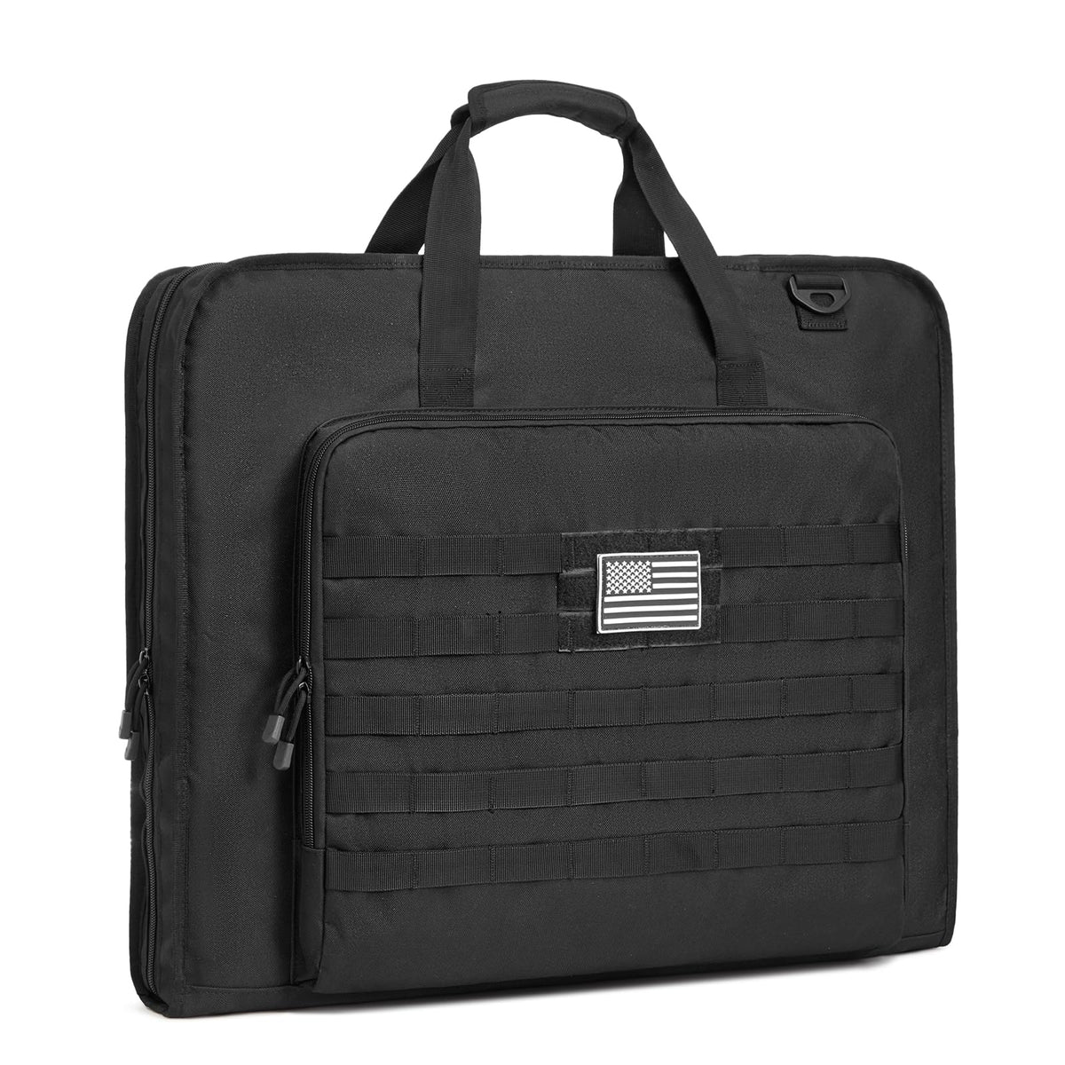 S-ZONE Garment Bags for Travel Carry On Garment Bags for Hanging Clothes Foldable Suit Bag for Men with Shoulder Strap