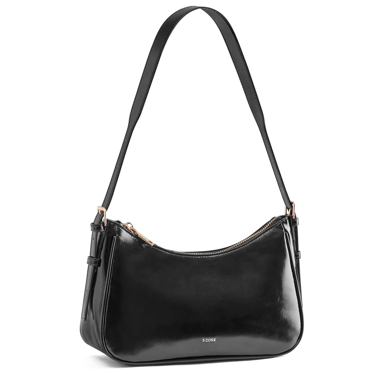 S-ZONE Small Shoulder Bag for Women Hobo Purses Work Travel