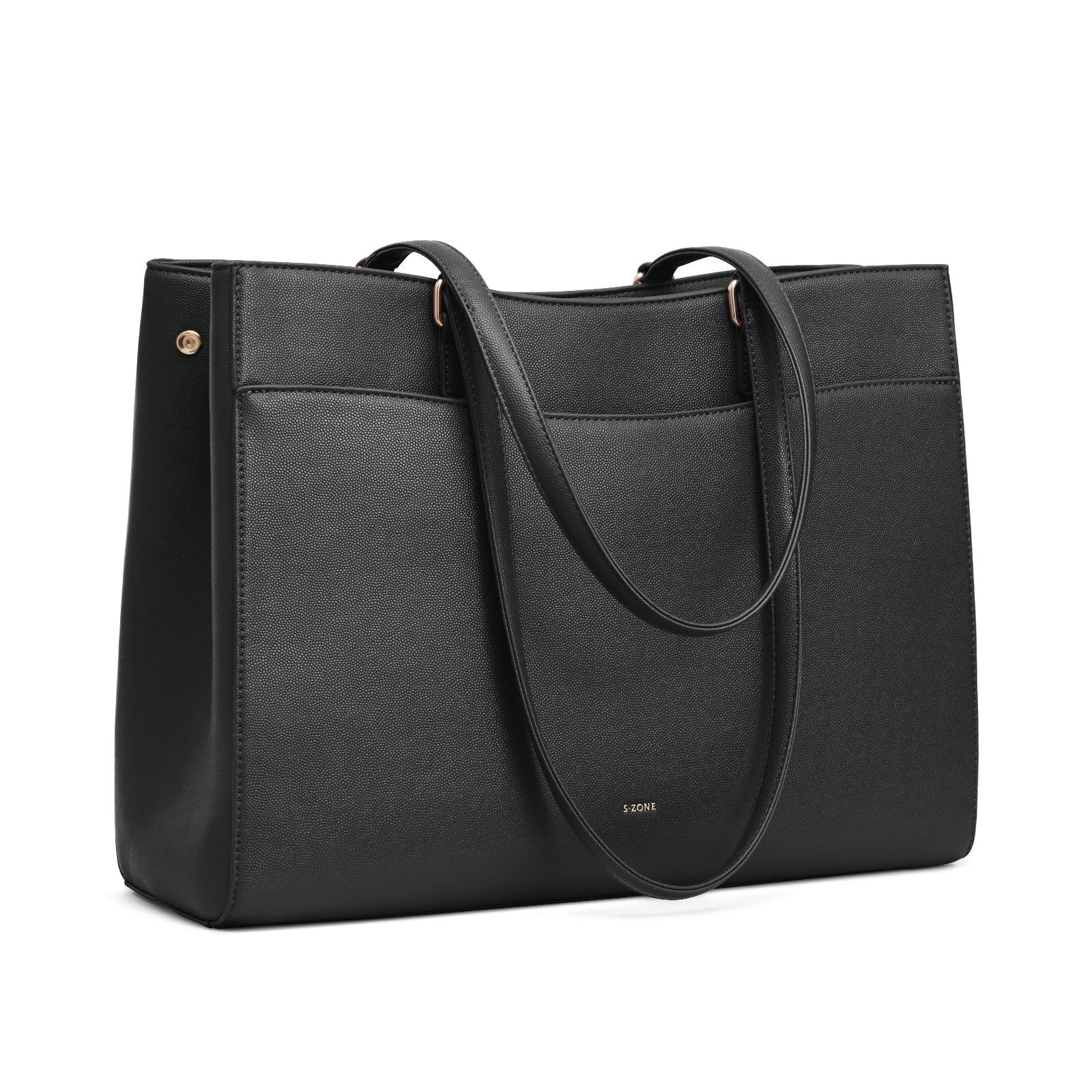 S-ZONE Lunch Tote Bag for Women, Work Bag with Insulated Lunch Compartment