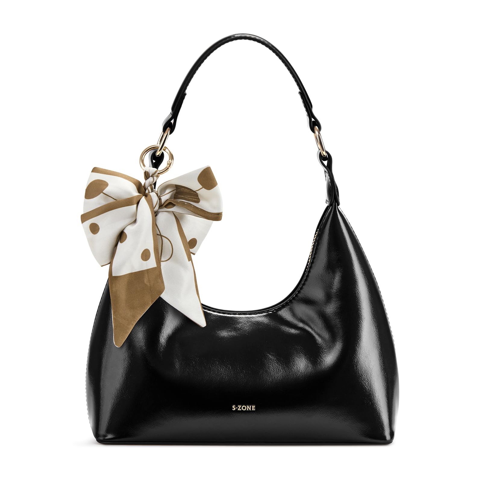 S-ZONE Small Crossbody Bags for Women Handbag Everyday Purse 2 Straps