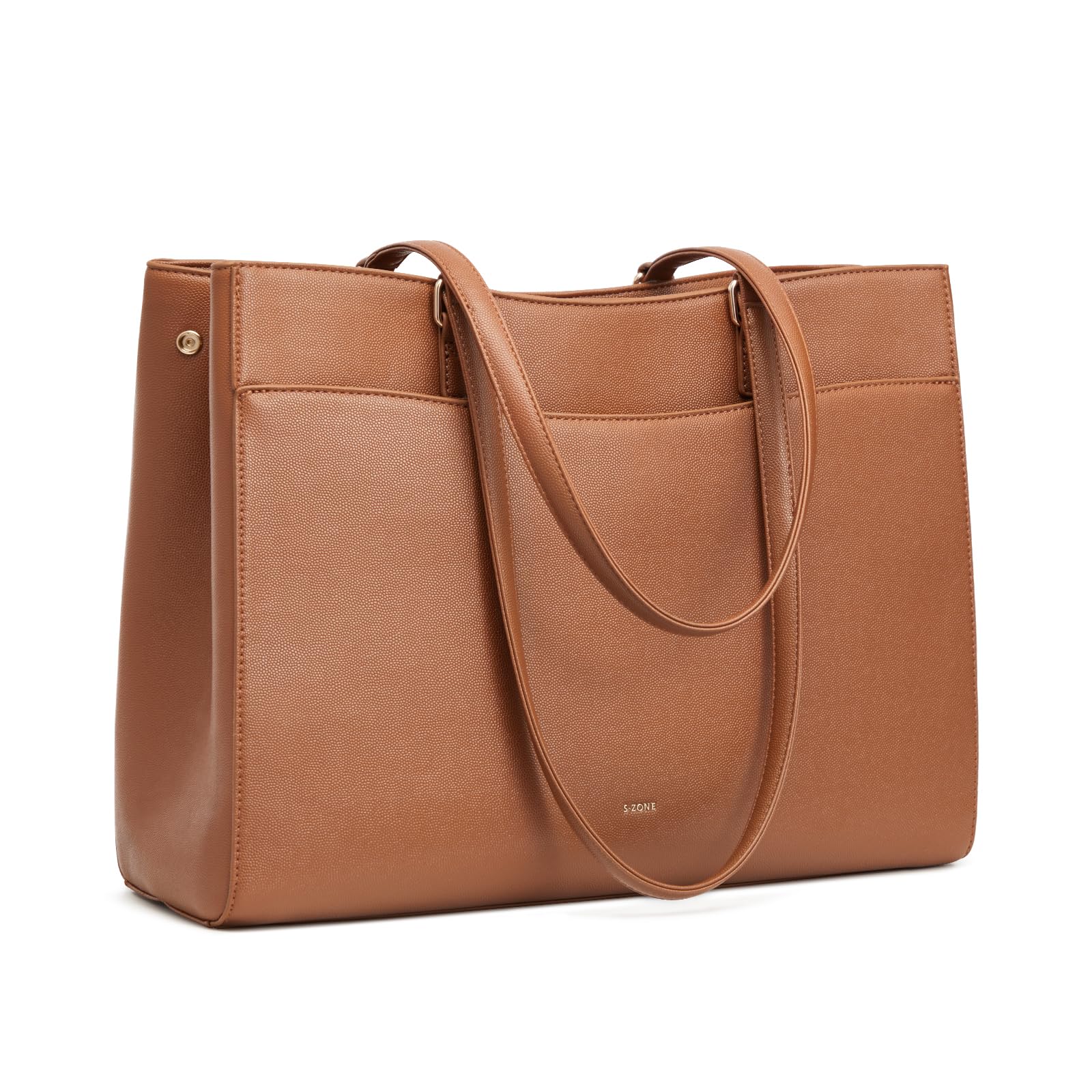 S-ZONE Lunch Tote Bag for Women, Work Bag with Insulated Lunch Compartment