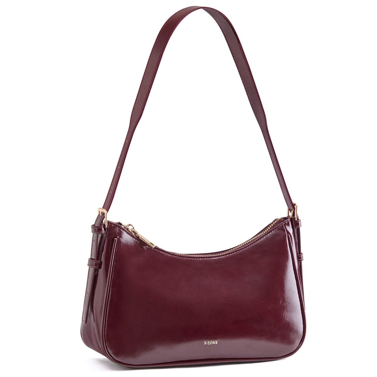 S-ZONE Small Shoulder Bag for Women Hobo Purses Work Travel