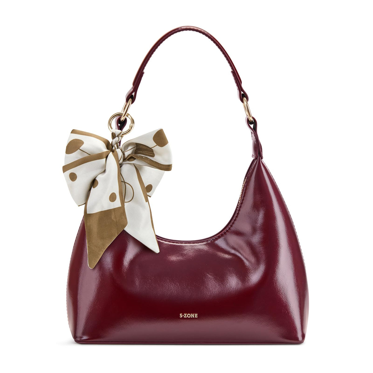 S-ZONE Small Crossbody Bags for Women Handbag Everyday Purse 2 Straps