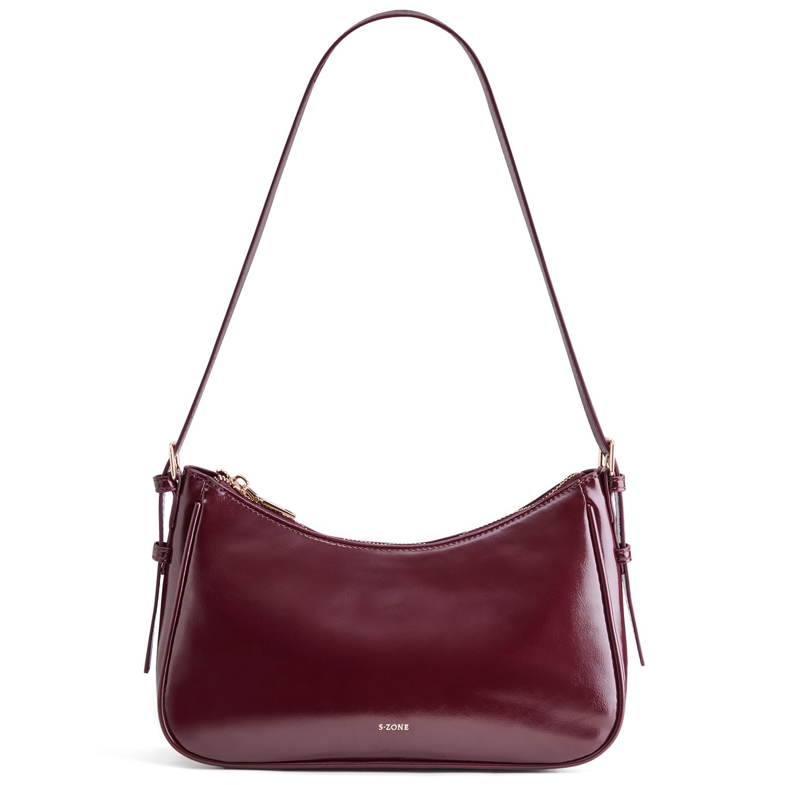 S-ZONE Small Shoulder Bag for Women Hobo Purses Work Travel
