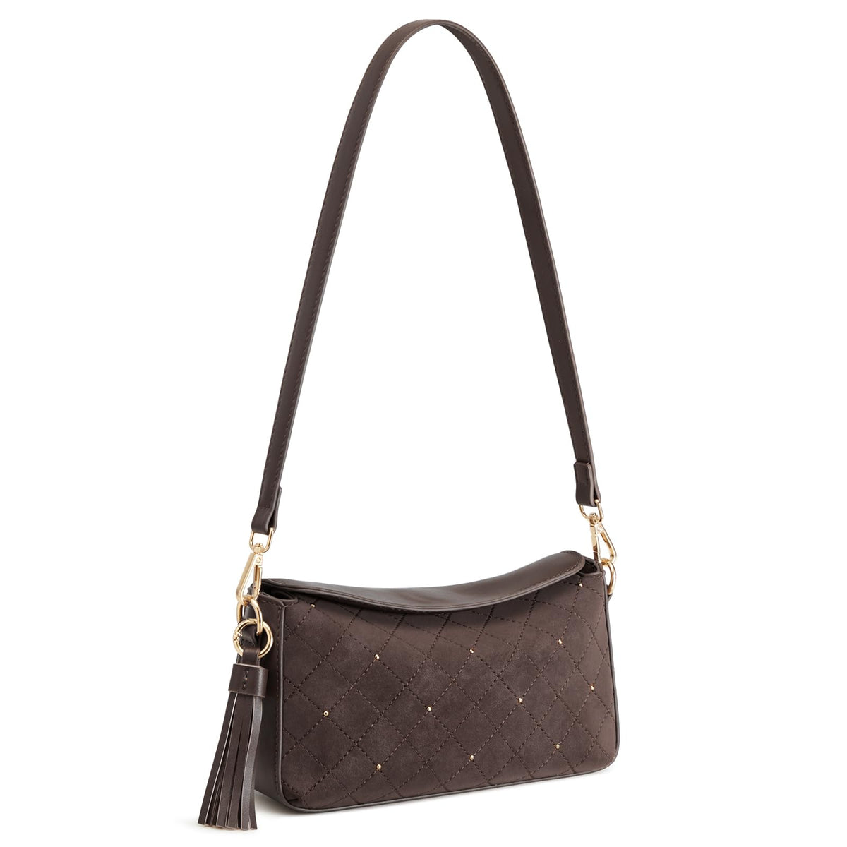 S-ZONE Small Purses for Women, Hobo Crossbody Shoulder Bag 2 Straps