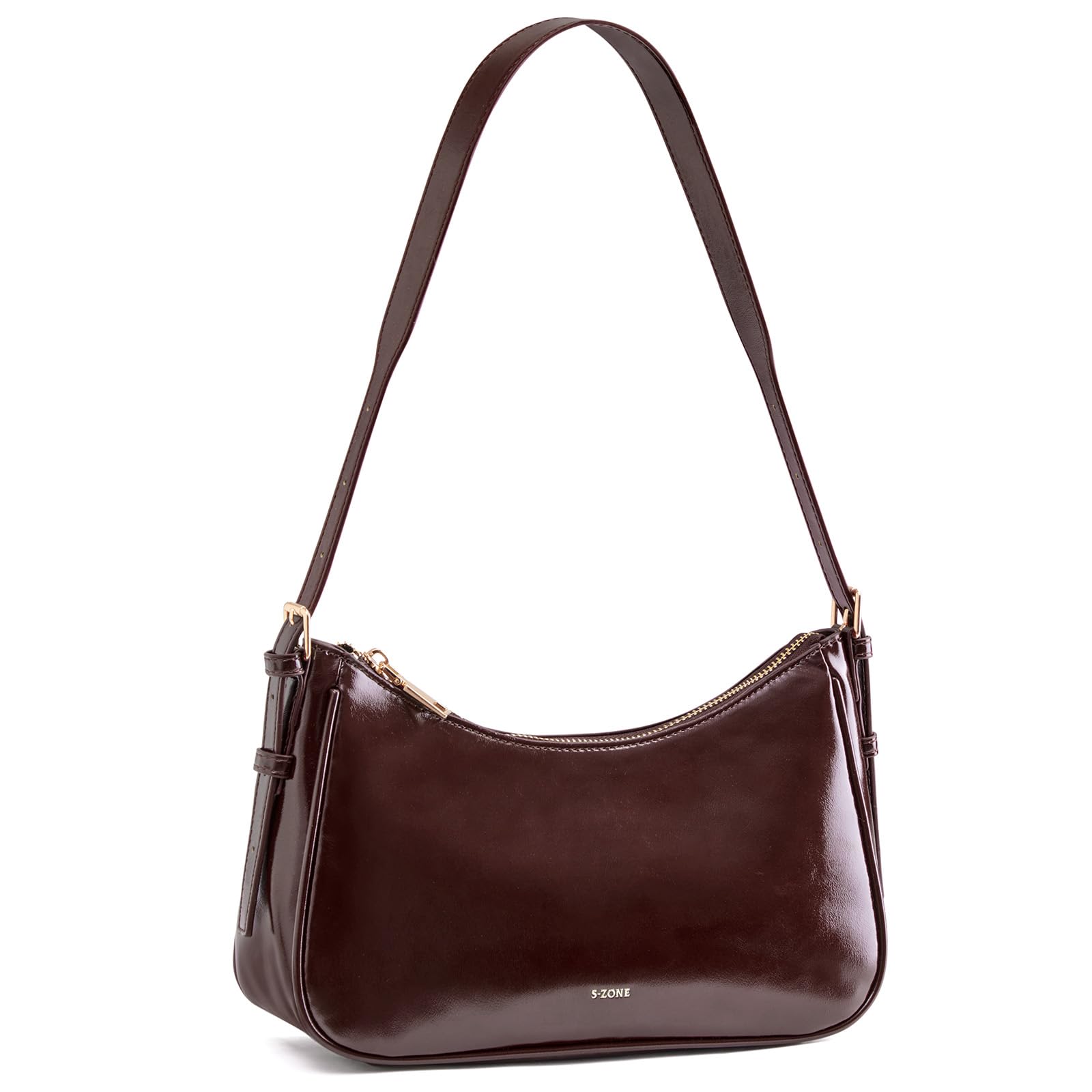 S-ZONE Small Shoulder Bag for Women Hobo Purses Work Travel