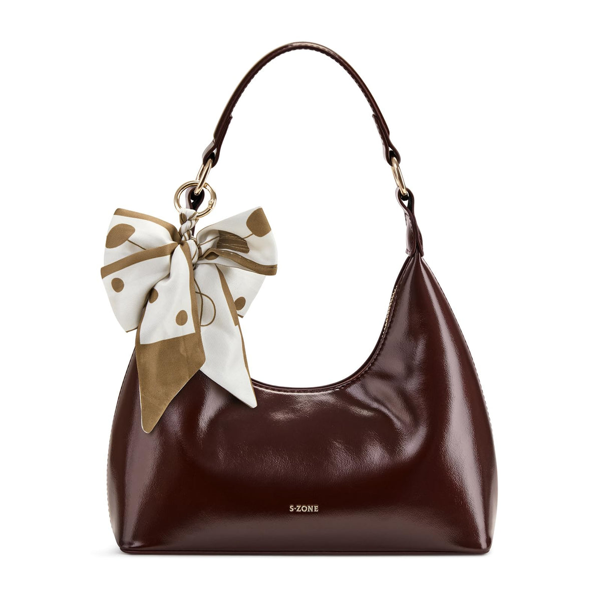S-ZONE Small Crossbody Bags for Women Handbag Everyday Purse 2 Straps