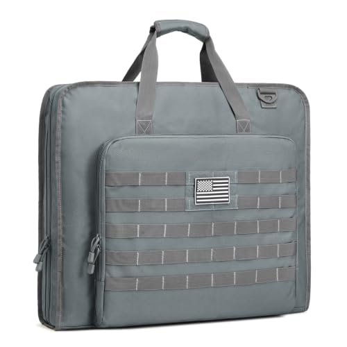 S-ZONE Garment Bags for Travel Carry On Garment Bags for Hanging Clothes Foldable Suit Bag for Men with Shoulder Strap