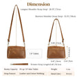 Streets Ahead - Leather Mini Crossbody with Chunky Chain main image 1