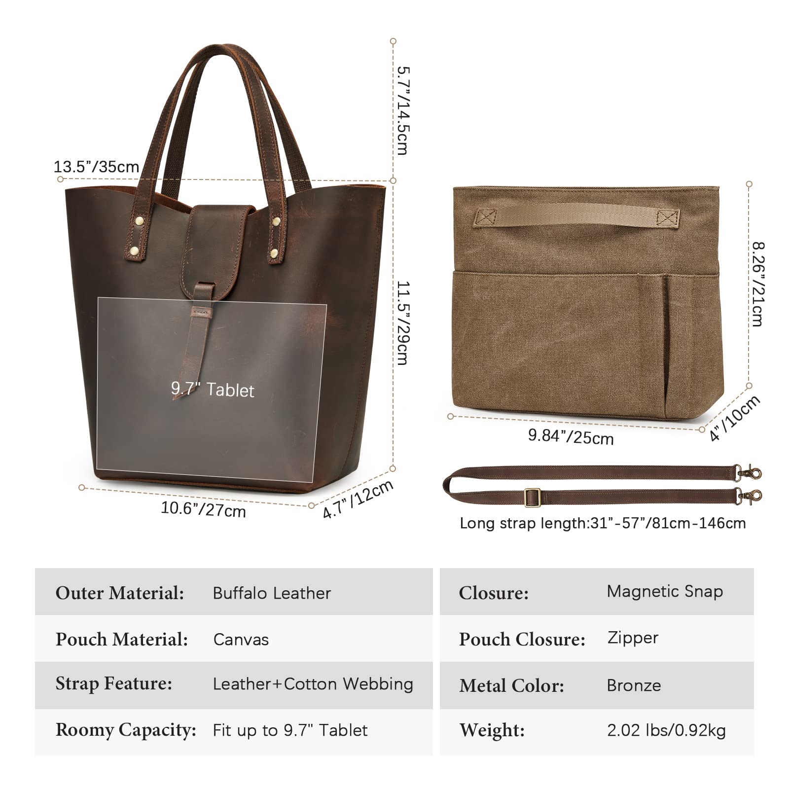 Genuine Leather Top-Handle Crossbody Bags