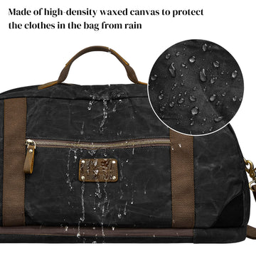 Travel Duffel Bags Weekender Bag Waterproof Waxed India