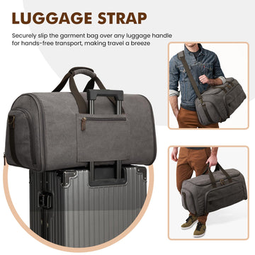 baglane hybrid backpack garment bag travel carry on suit bag 50L All-In-One Garment Travel Bag