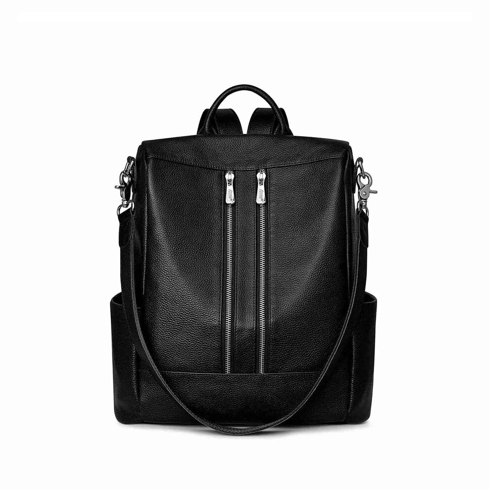 Women Anti-theft Genuine Leather Backpack