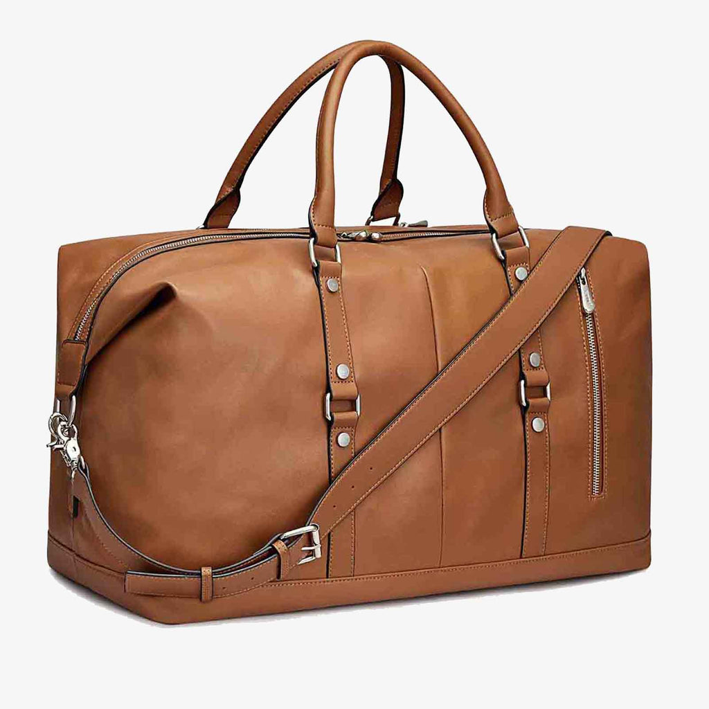 Genuine Leather Duffel Bag