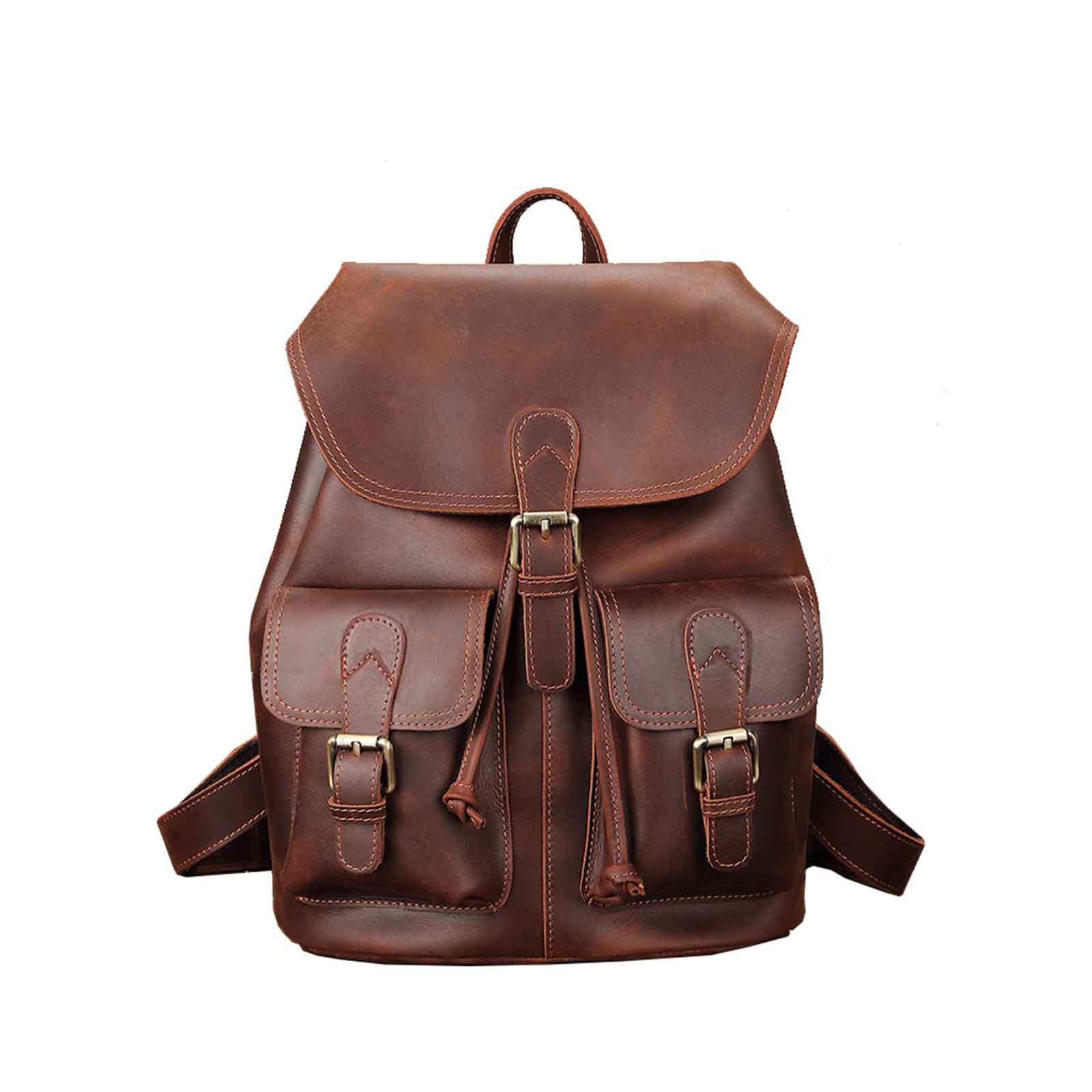 Vintage Genuine Leather Backpacks