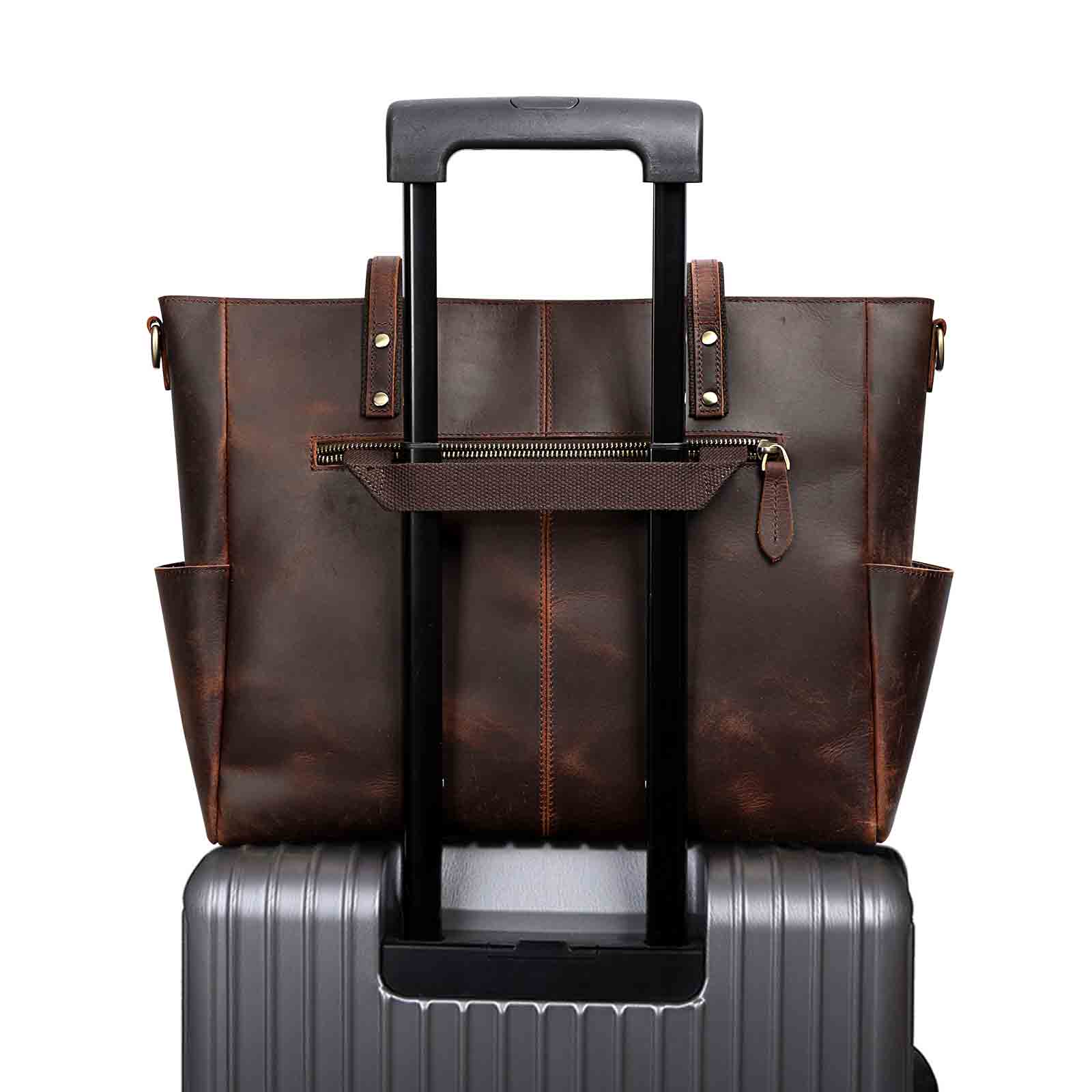 leather laptop bags for women 