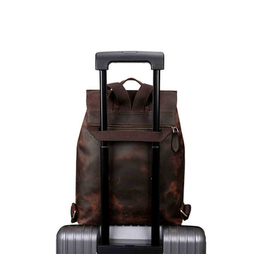 Crazy Horse Leather Backpack - Mother display picture 1
