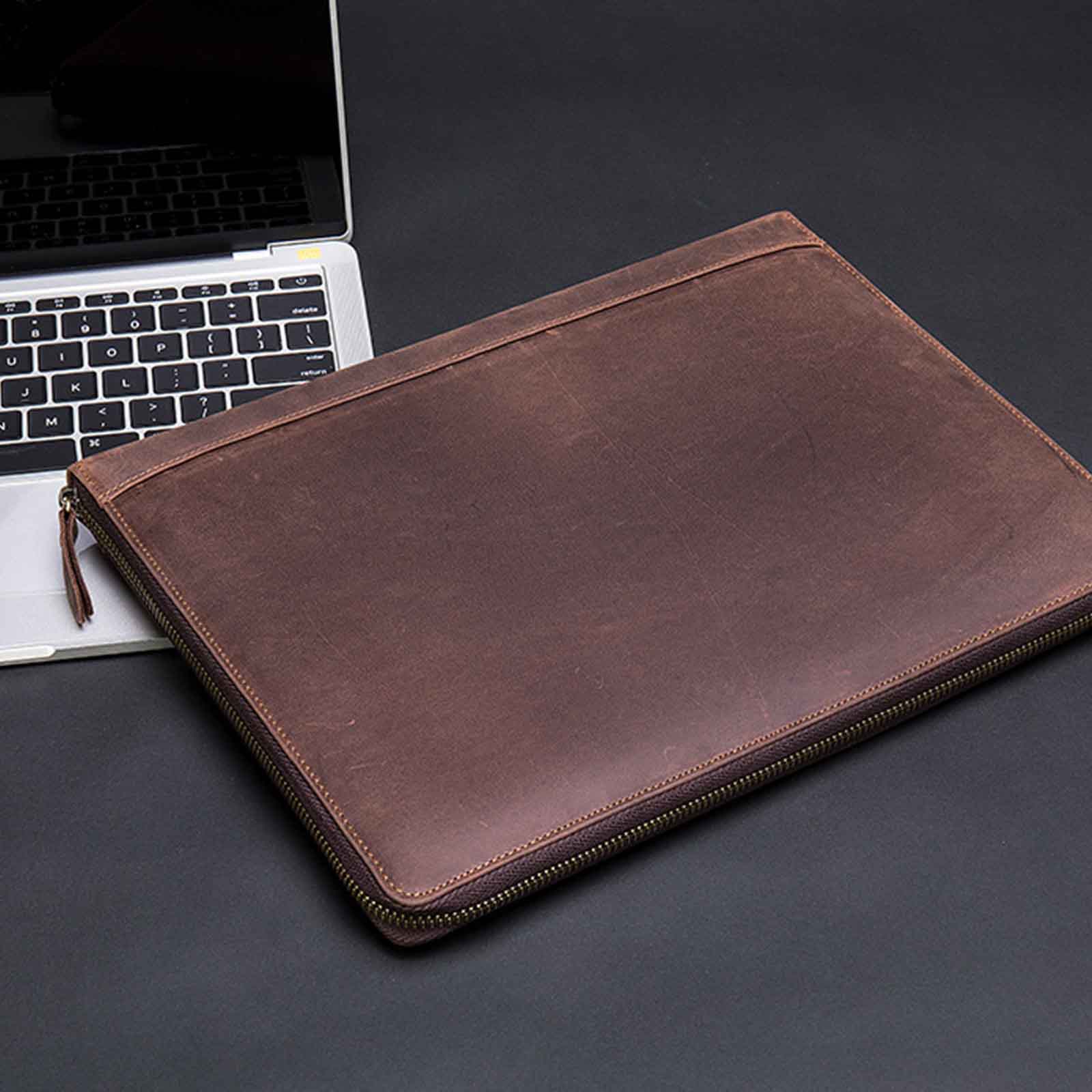 All In One Vintage Ipad Case With Pencil Holder