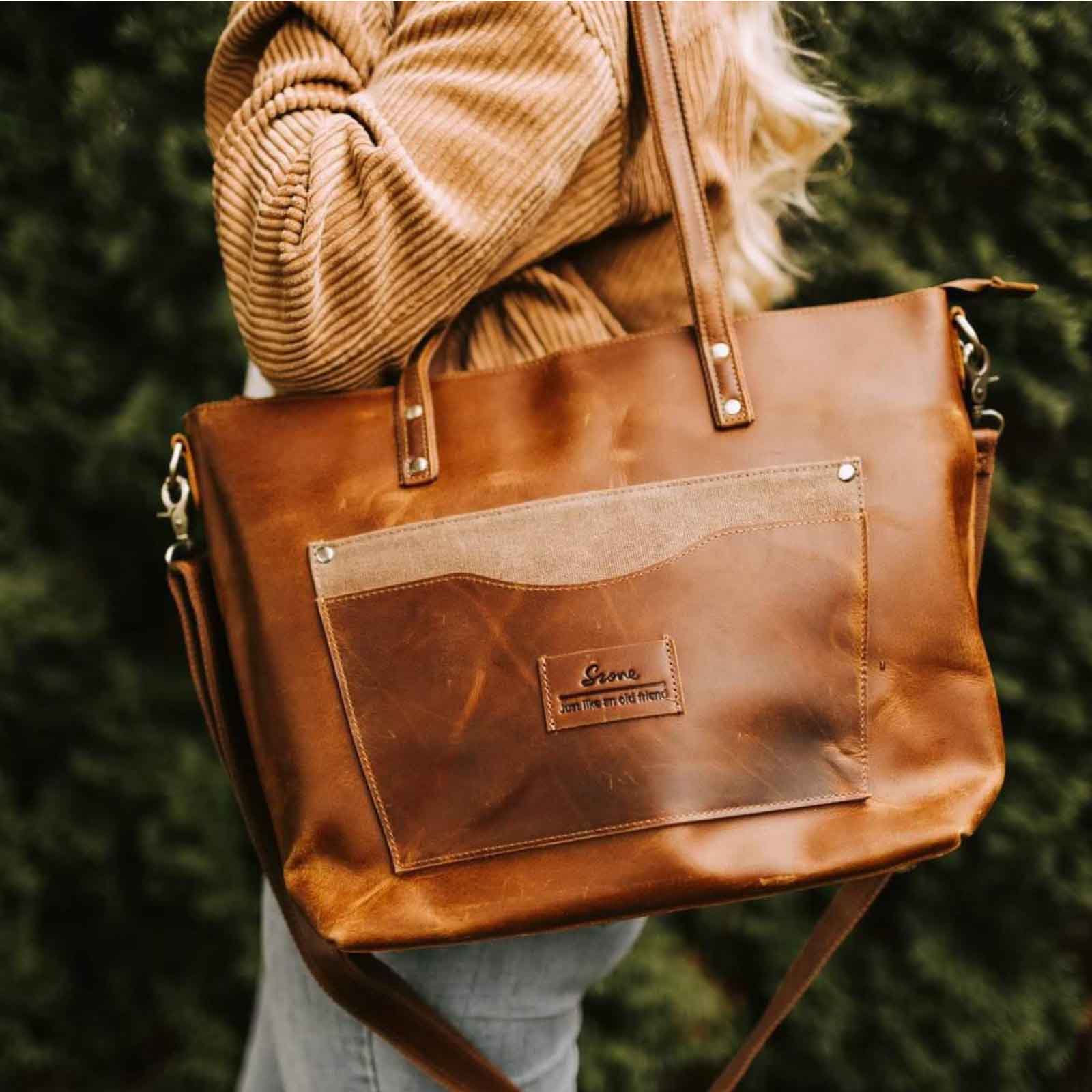 Genuine Leather Women's Tote Bag