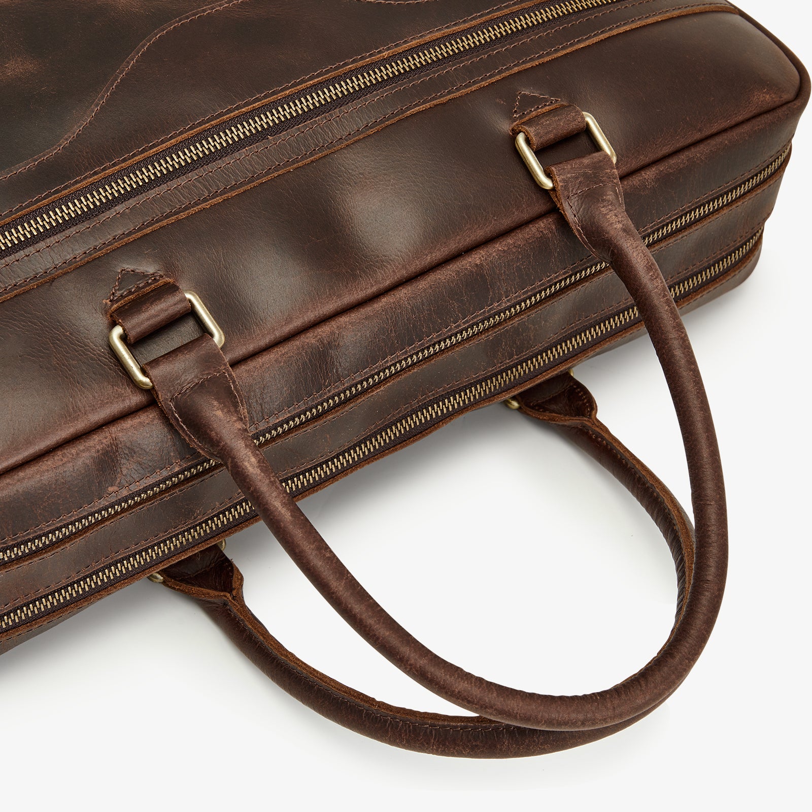 Men's Vintage Leather Laptop Bag