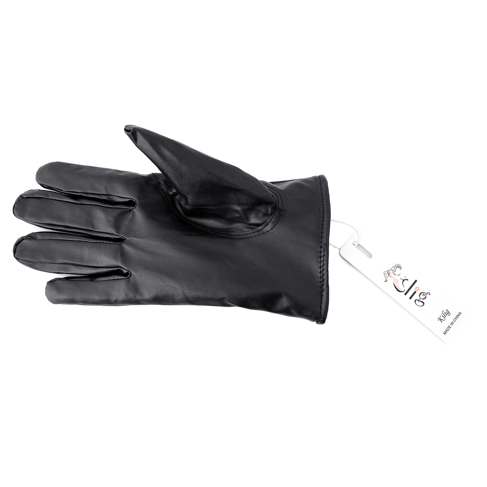 kilig womens classic stretch leather touchscreen cold weather gloves