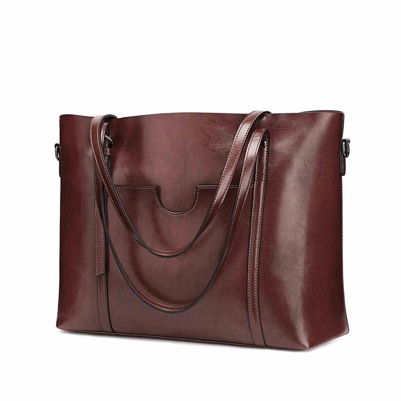 Christine Price Brown Leather Purse, Handbag, Shoulder Bag. Exc condition.