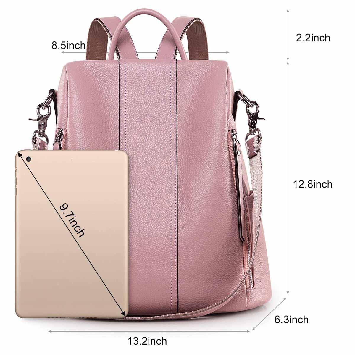  ZK-Queen Backpack Purse for Women Fashion Leather Designer  Backpack Purses With Wristlets Travel Shoulder Bags : Clothing, Shoes &  Jewelry