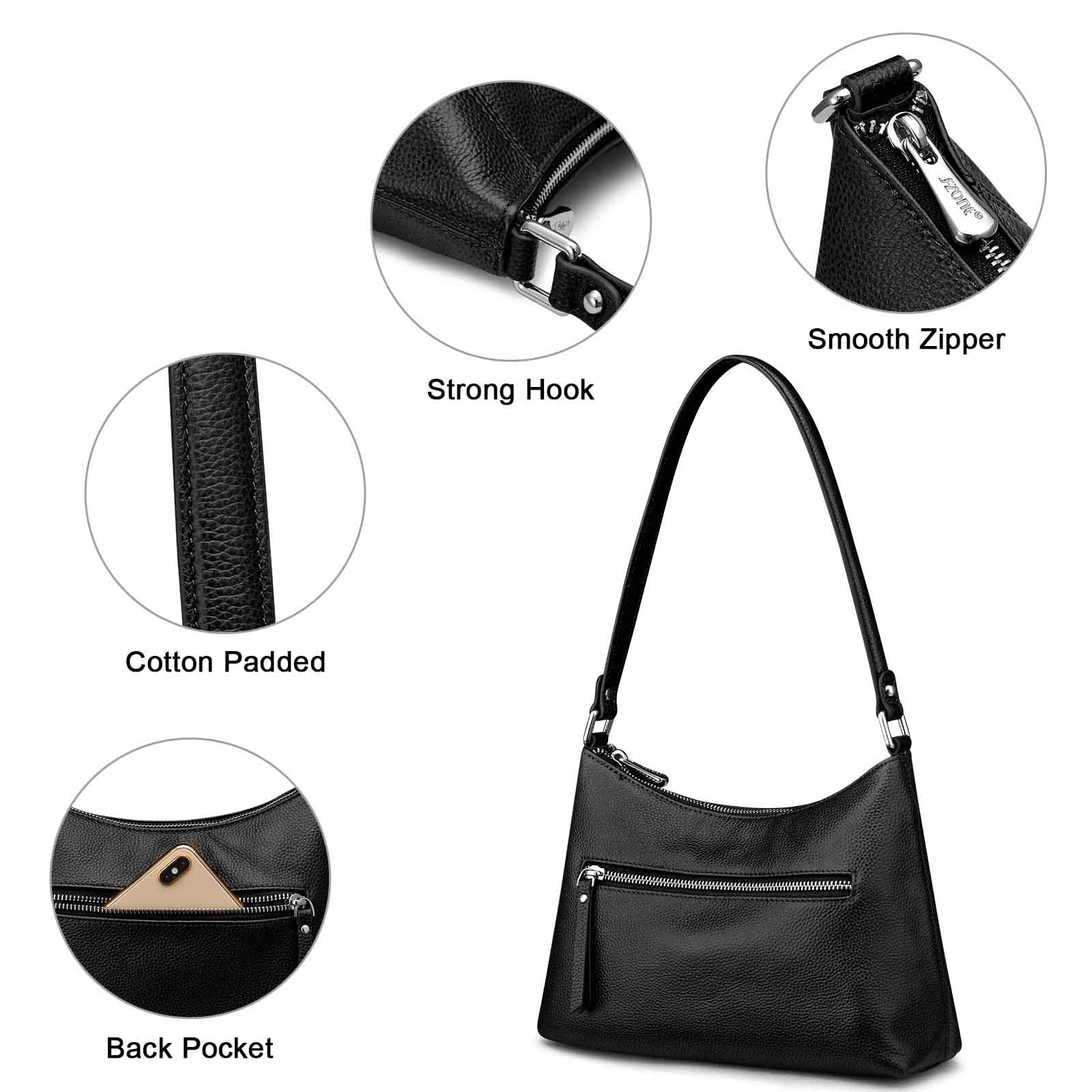 Soft Leather Shoulder Bag