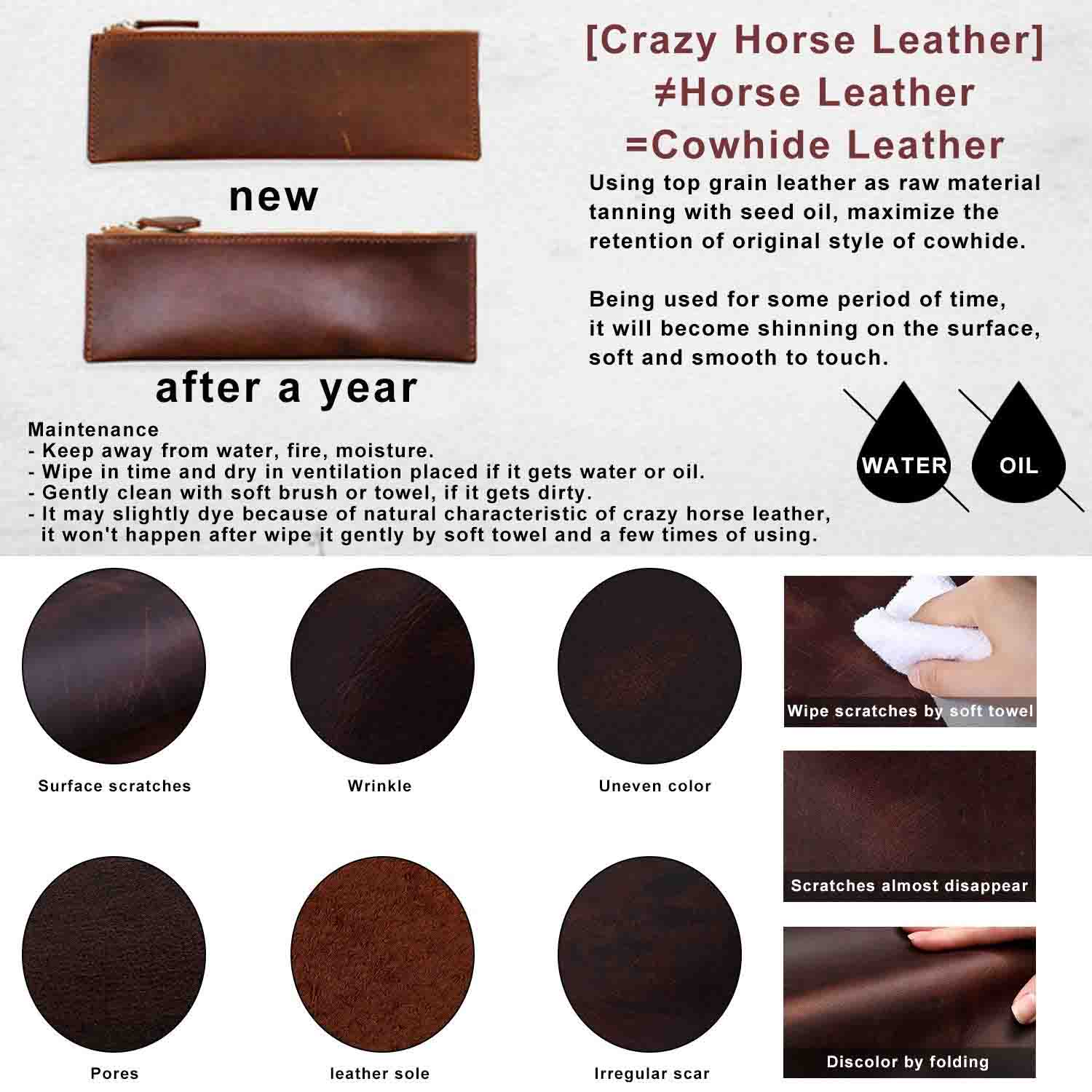 Genuine Leather Tote