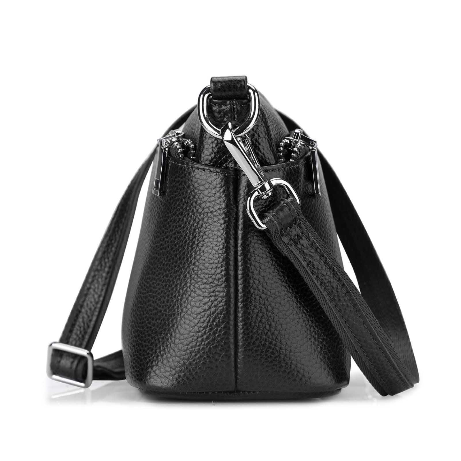 Grain leather Handbag